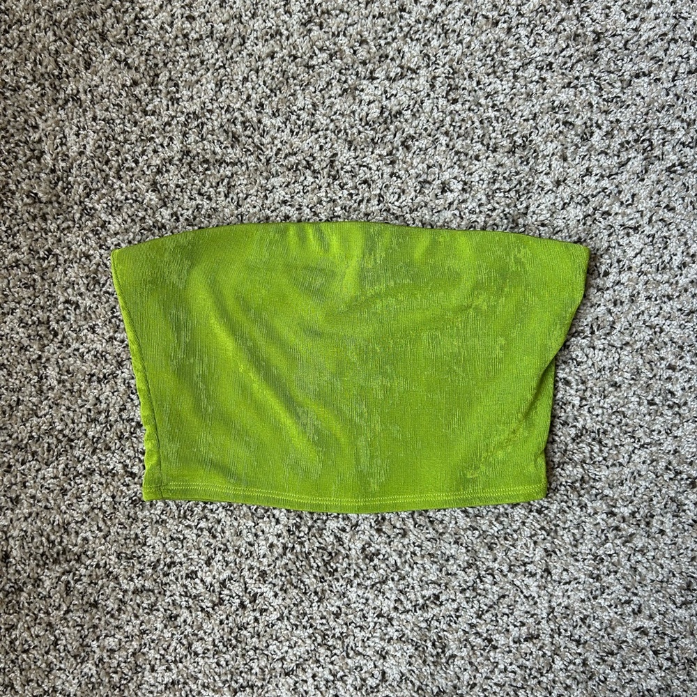Forever 21 Bright Green Bandeau